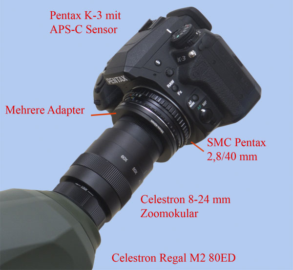 Digiscoping DSLR Spotting Scope