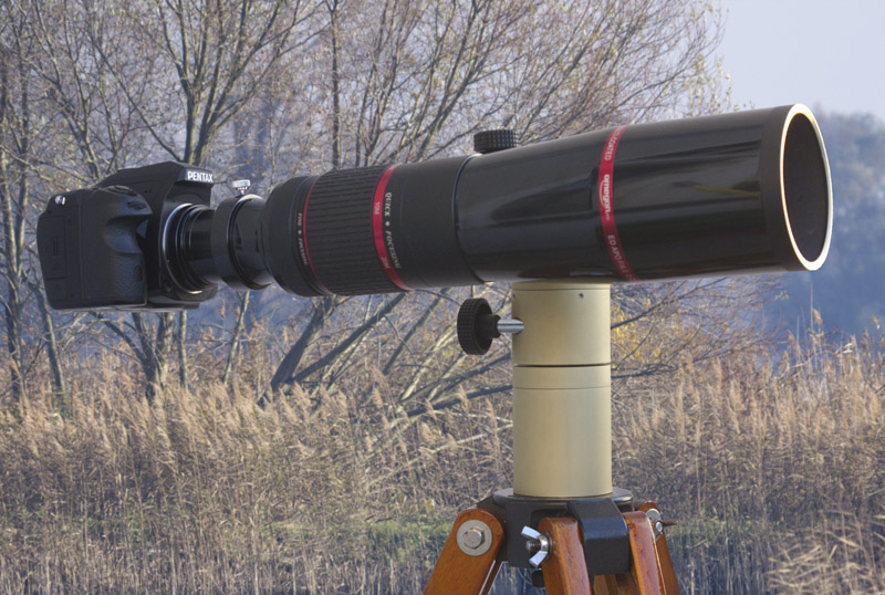 Omegon Photography Scope 72 mit Pentax K-3